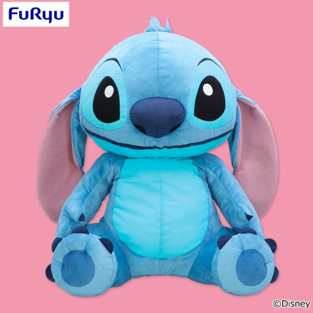 タグ付未使用☆ディズニー スティッチ ふわふわくたっと 超超BIG