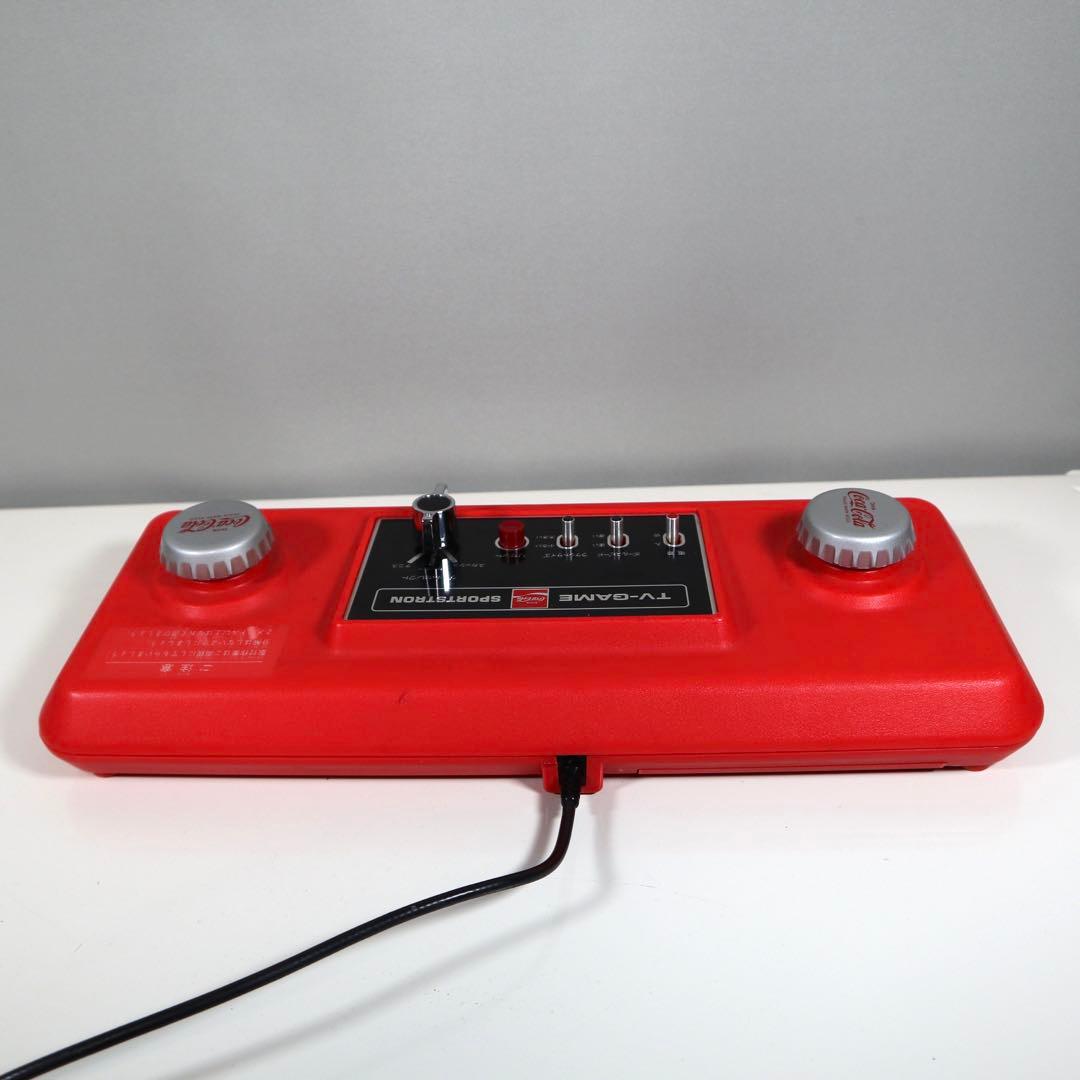 動作OK】1977年 コカコーラ SPORTSTRON レトロTV ゲーム - メルカリ
