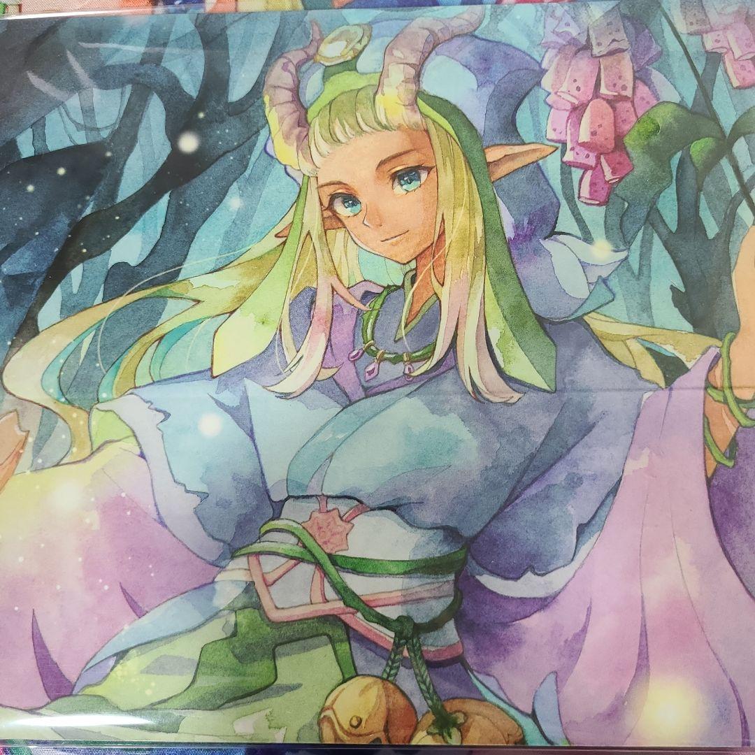 MTG マジック大戦祭 花を手入れする者 プレイマット BOX スリーブ