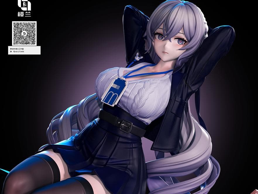 崩壊3rd ブローニャ・ザイチク フィギュア ガレージキット 塗装済完成