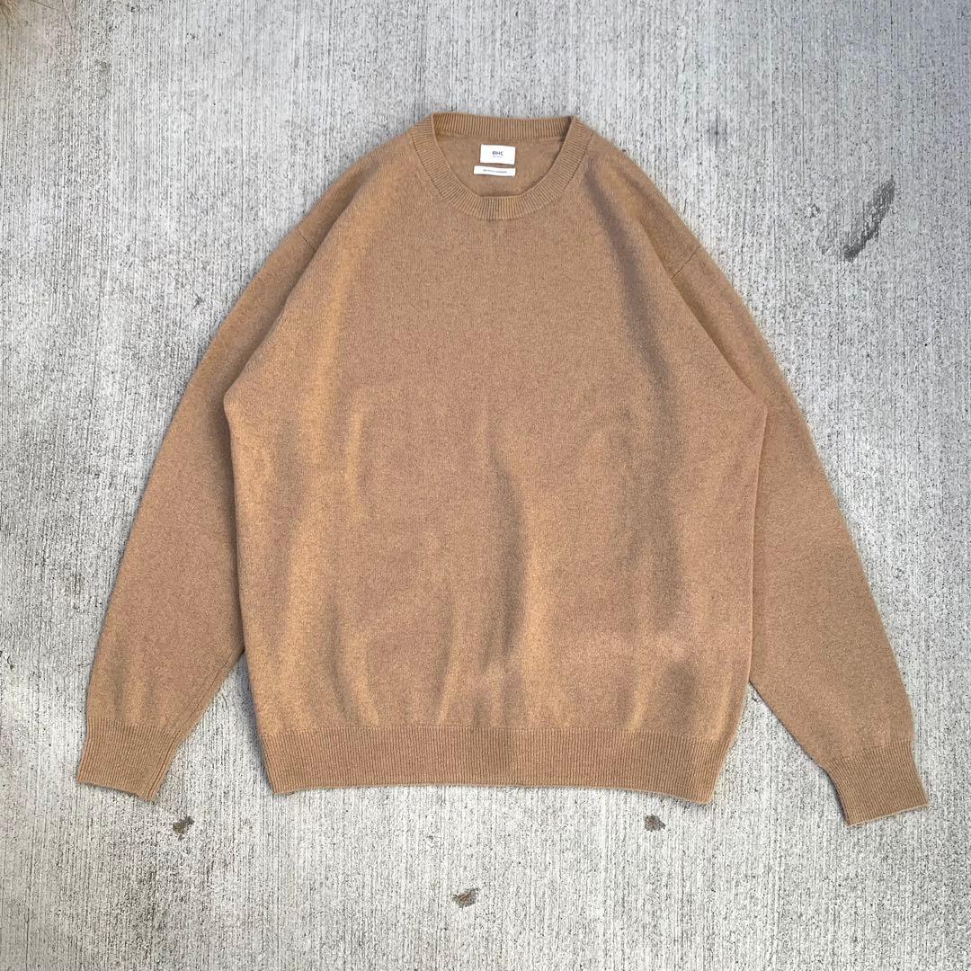 RHC RonHerman ロンハーマン カシミヤクルーニット 定価3.7万程 - メルカリ