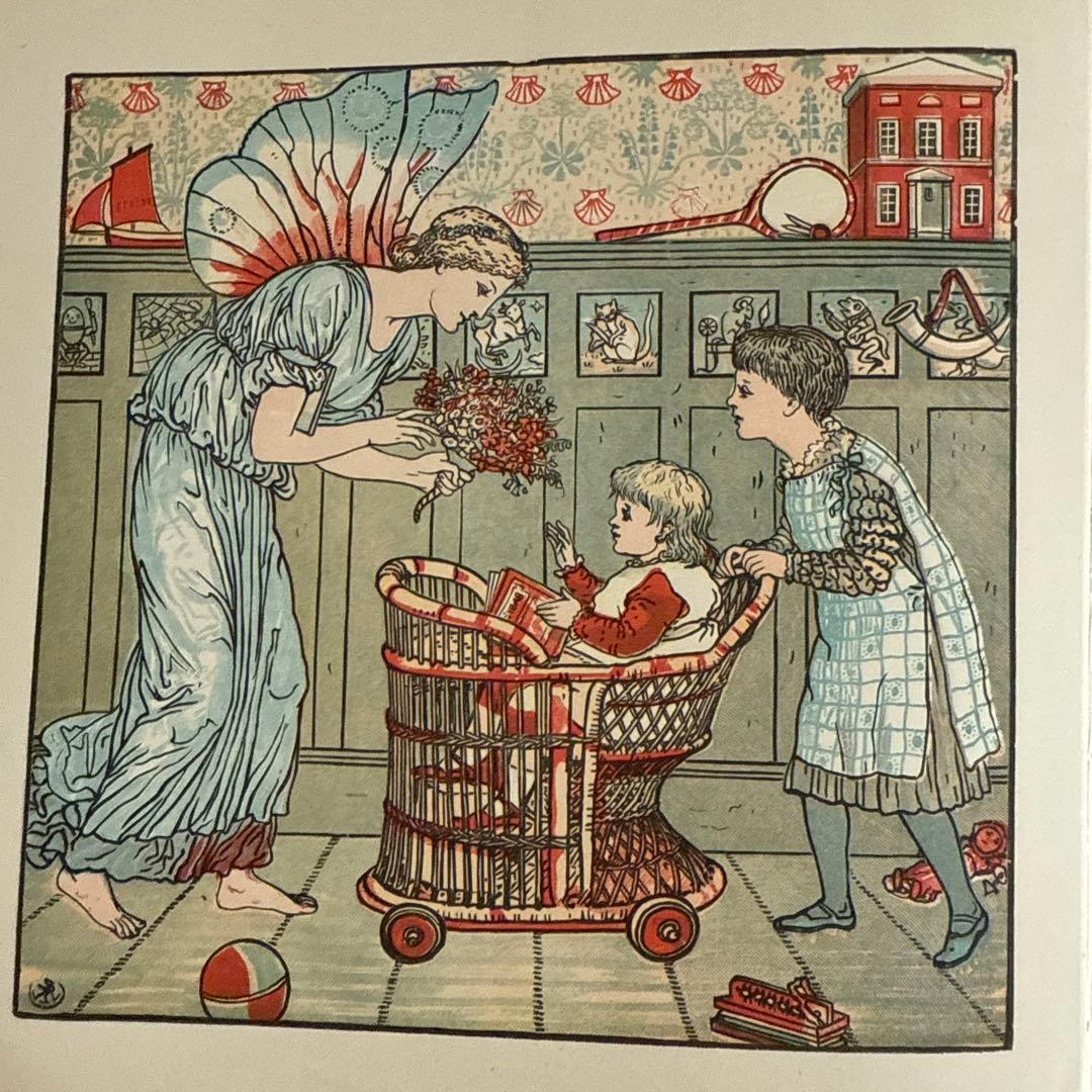 今だけSALE☆1895年アンティーク絵本イギリス洋書 古書ジャンク