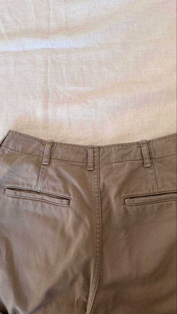 フレームワーク オーバーサイズチノパンツ 40サイズ - メルカリ