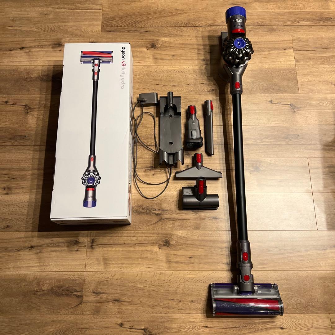 【美品】dyson V8 fluffy extra ダイソン 楽天市場】ダイソン dyson v8 fluffy（掃除機・クリーナー｜生活家電