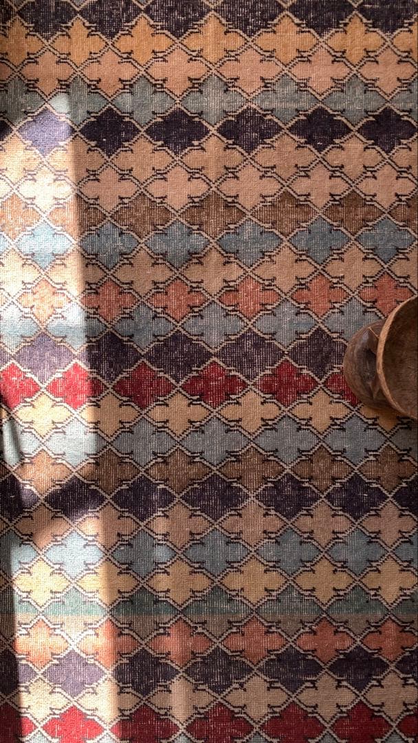 119×208 \"Konpeito\" ViNTAGE TURKiSH RUG