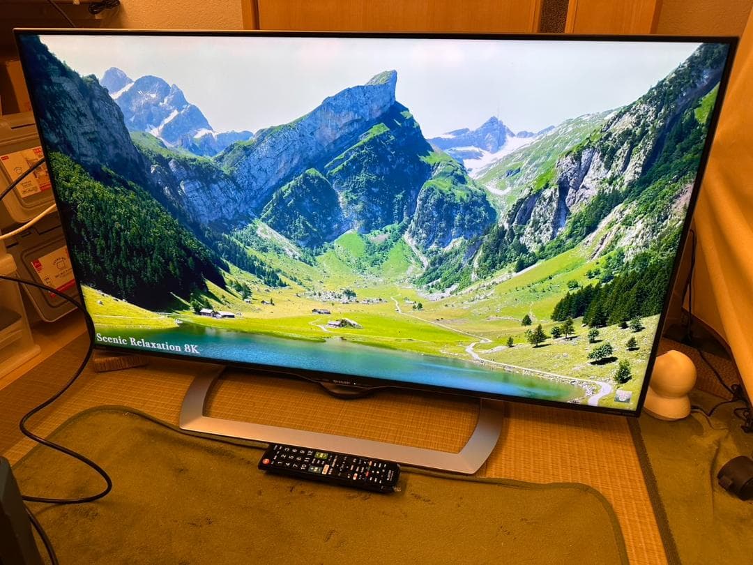 SHARP シャープ スマートテレビ 4K対応45型 LC-45US40 極美！