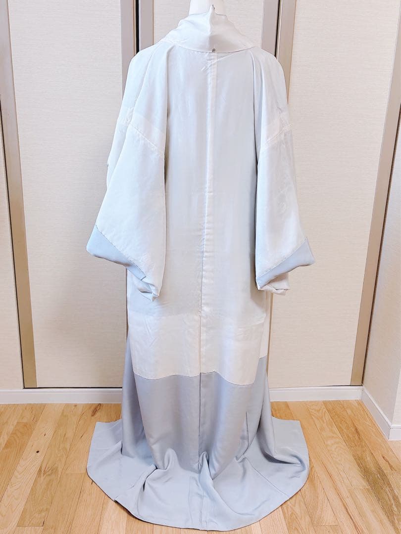 15日引下 美品 作家物 訪問着 フルセット 辻が花 翠山工房 裄67 S M