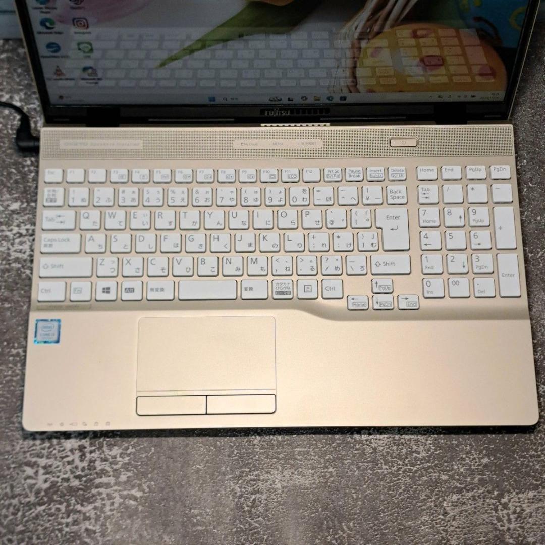 G74 第7世代i3/SSD 富士通ノートパソコン Windows11 FHD - メルカリ