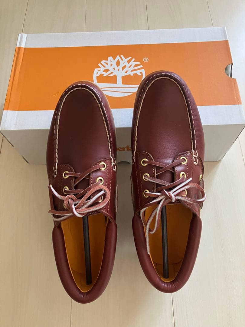 【新品】Timberland 3eye バーガンディ 25センチ Timberland ICON 3-EYE CLASSIC LUG BURGUNDY（ティンバーランド