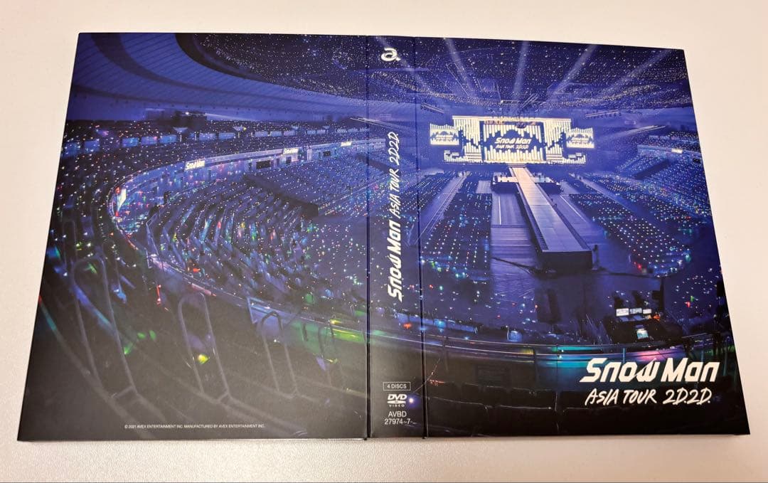 Snow Man ASIA TOUR 2D.2D. 初回盤 DVD4枚組 - メルカリ
