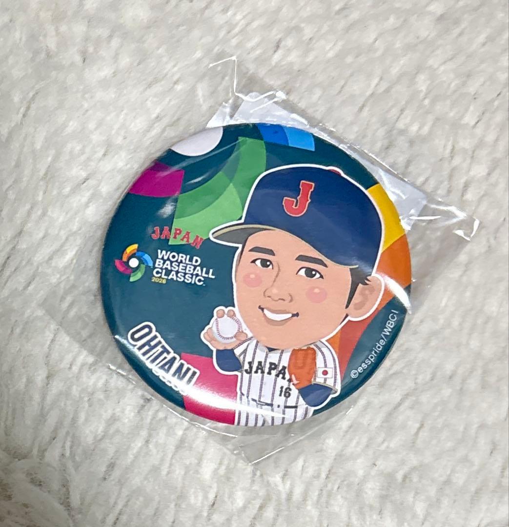 wbc2026 公式カプセル 缶バッジ 大谷翔平 侍ジャパン - メルカリ