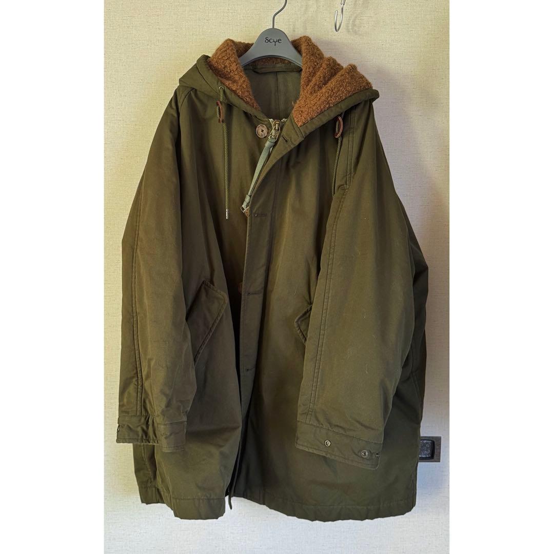 Scye サイ モッズコート パディング 38 カーキ t20092012.jpg