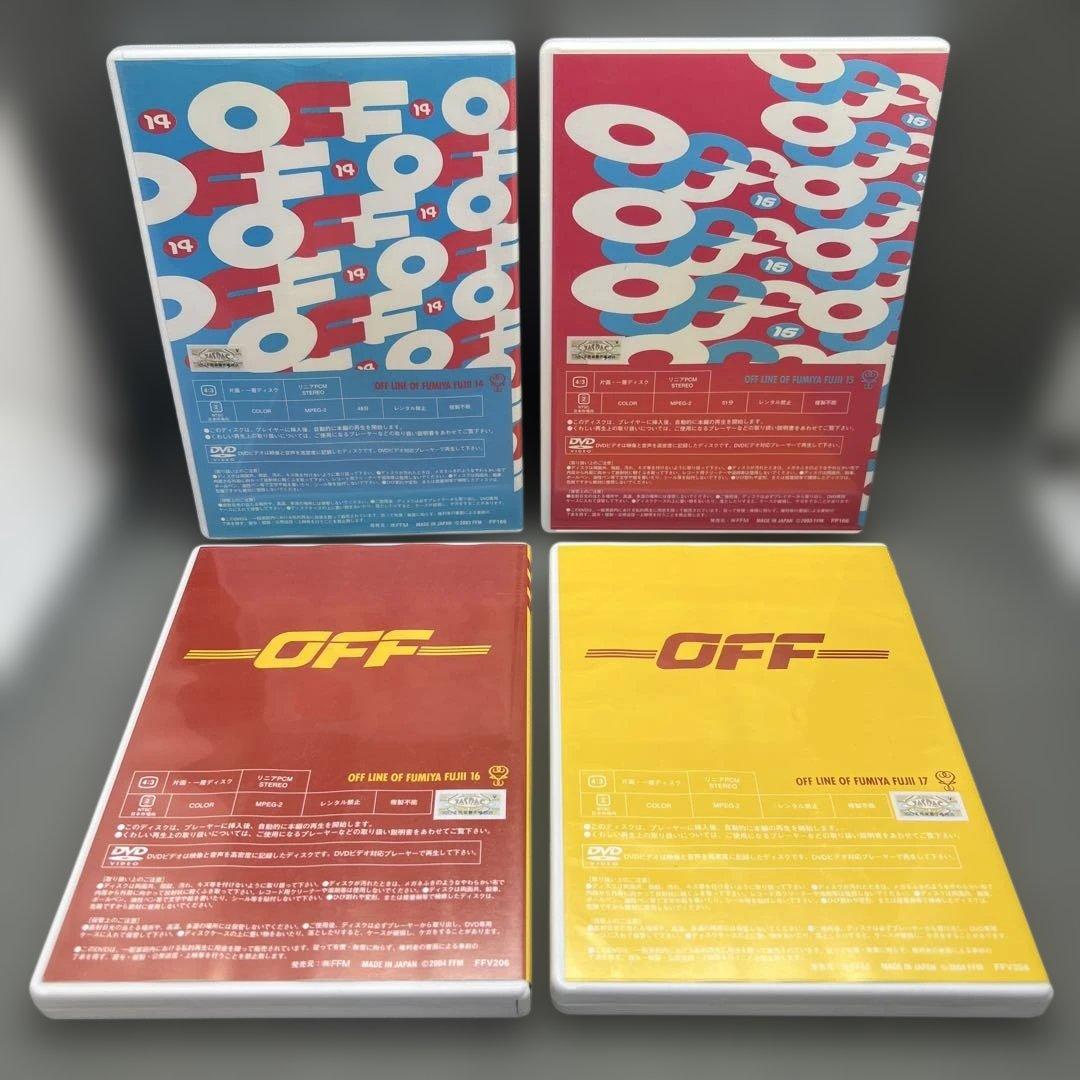 藤井フミヤ OFF LINE DVD vol.14〜21 8本セット オフライン - メルカリ