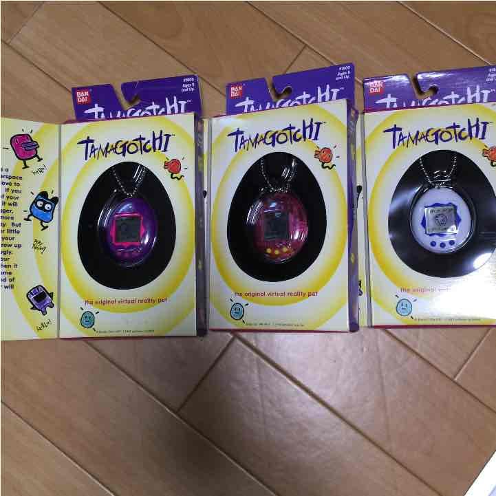 海外版 たまごっち TAMAGOTCHI/たまごっち・BANDAI/バンダイ・逆輸入・英語版 「Yellow