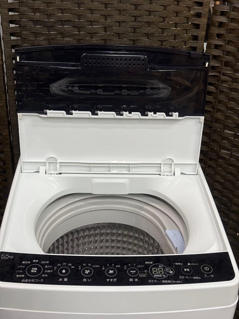 分解洗浄消毒作業済】【美品】Haier 5.5Kg全自動洗濯機 JW-C55D - メルカリ
