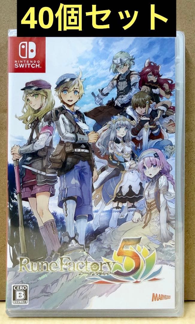 新品未開封 Switch ルーンファクトリー5 40個セット 【2038】 Amazon.co.jp: ルーンファクトリー5 -Switch : ゲーム