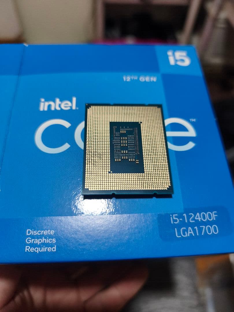 Intel Core i5-12400f + CPUクーラーセット