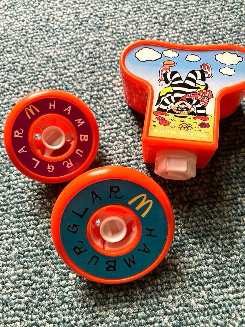 非売品】レアー 2001年 マクドナルド ハッピーセット おもちゃ コマ