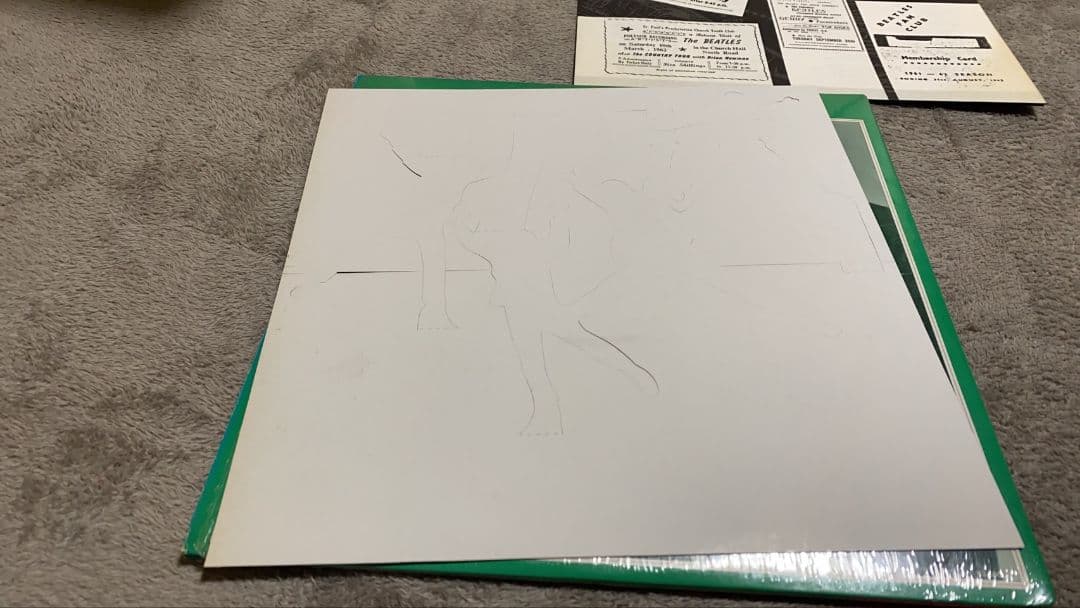 LPレコード】【帯付】ザ・ビートルズ(1960~62) - メルカリ