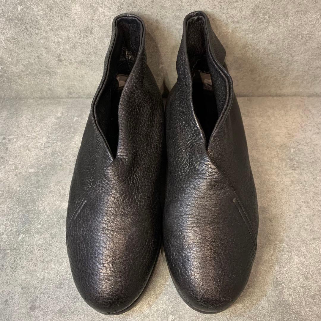 美品】ヨーガンレール カシュクール ショートブーツ レザー 23.5cm