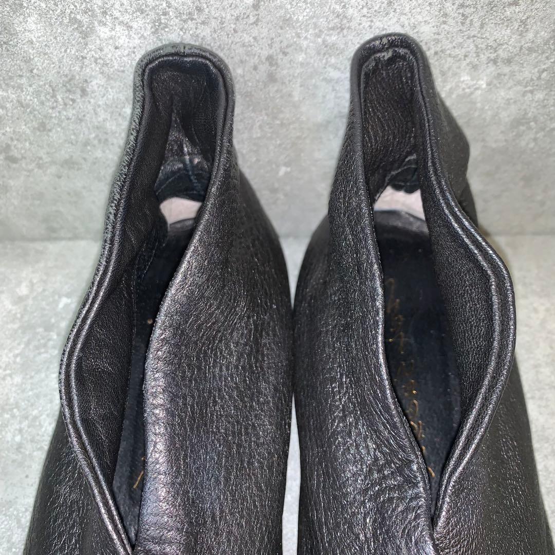 美品】ヨーガンレール カシュクール ショートブーツ レザー 23.5cm