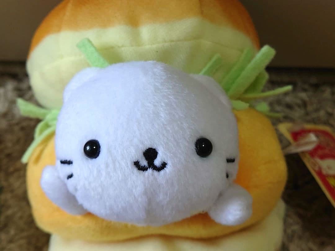 San-X にゃんこバーガー ぬいぐるみセット - メルカリ