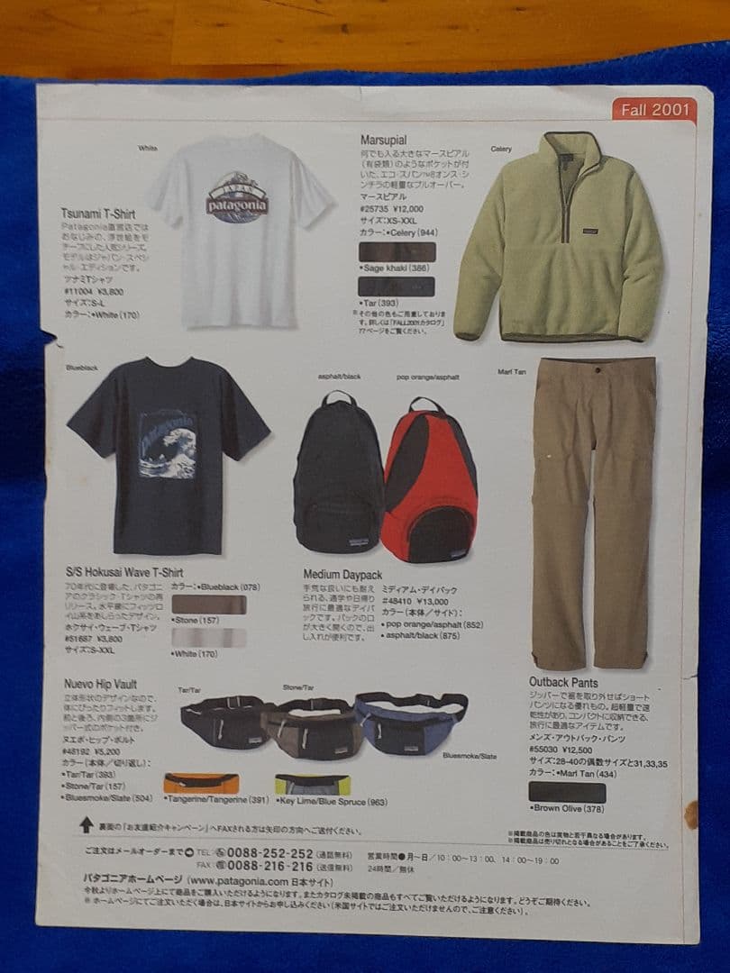 patagonia パタゴニア カタログ 2001年 2冊セット 美品 - メルカリ