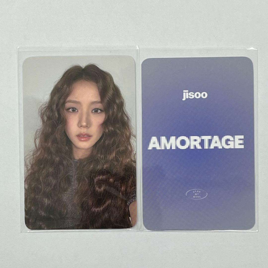 BLACKPINK jisoo AMORTAGE DMM ジス トレカ ブルピン - メルカリ