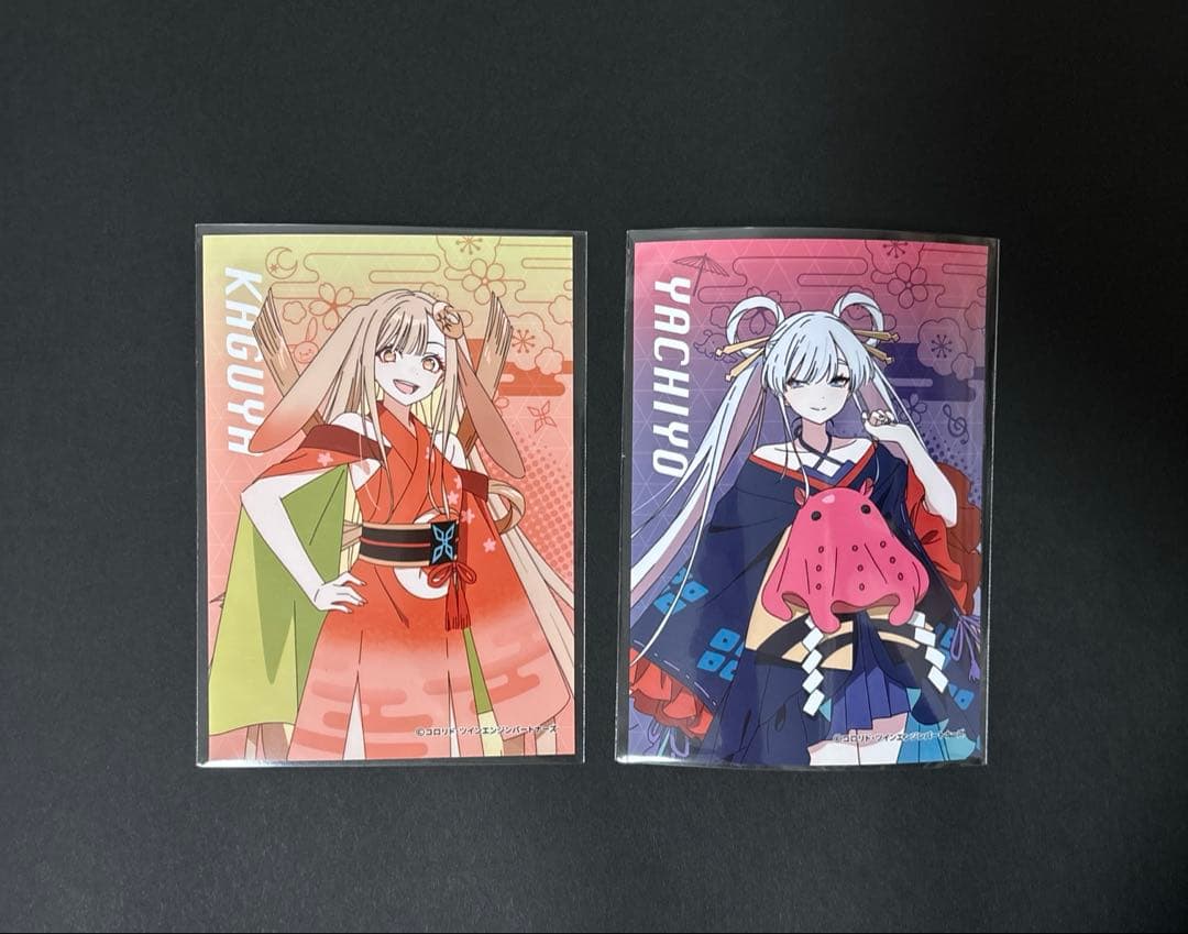 超かぐや姫！ブロマイド かぐや・月見ヤチヨ 2枚セット - メルカリ