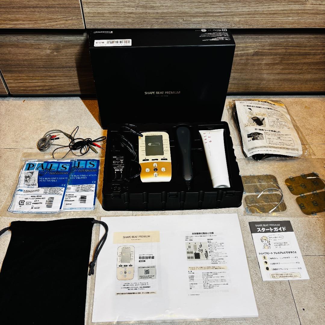 シェイプビートプレミアム 美顔器 ダイエット 伊藤超短波 EMS ディノス dinos_ar2176