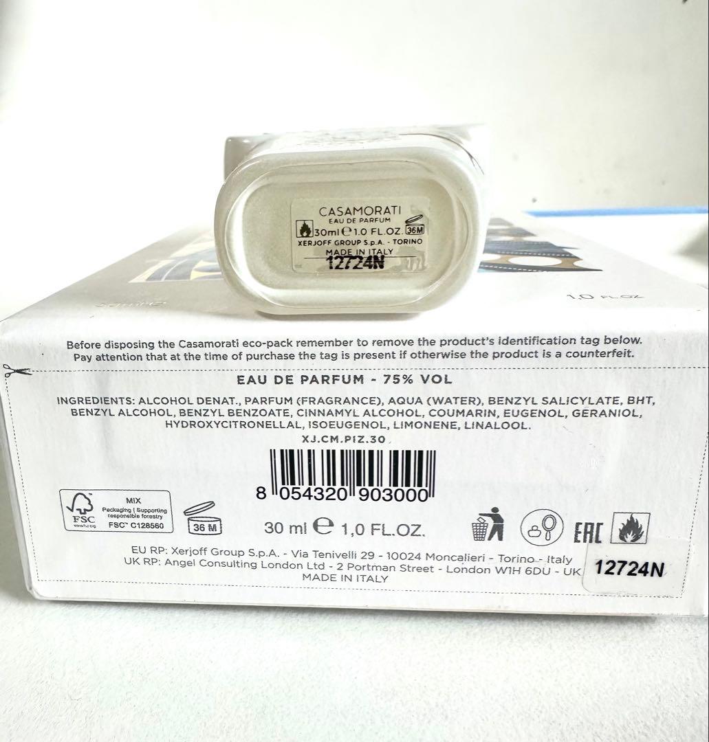 XERJOFF CASAMORATI QUATTRO PIZZI 30ml - メルカリ