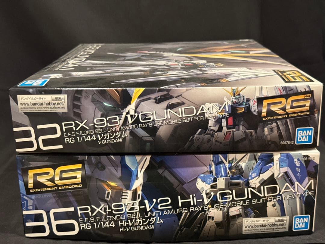 t*k様 RG Hi-νガンダム　νガンダム　２体セット Hi-νガンダム (RG) (ガンプラ) - ホビーサーチ ガンプラ他