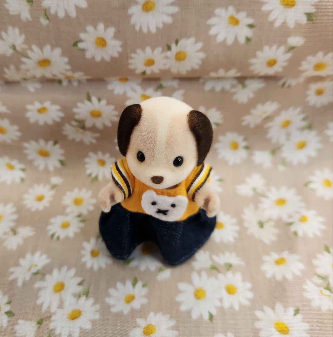 シルバニア ビーグルイヌの女の子 オープンハンド 美品オープンハンド