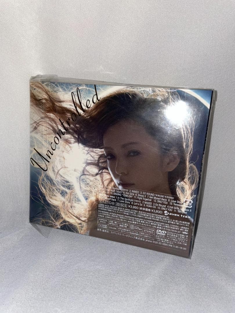 安室奈美恵 Uncontrolled CD+DVD AVCD-38522/B - メルカリ
