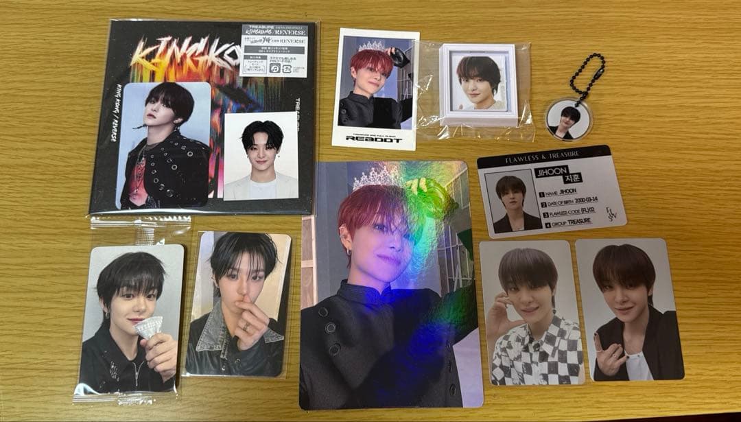 TREASURE ジフン トレカ CD まとめ - メルカリ