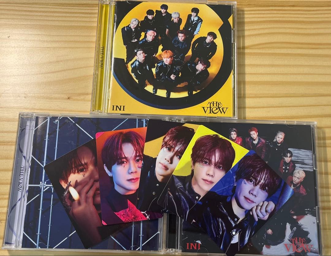 INI THE VIEW CD 3形態セット 藤牧京介 トレカ付き - メルカリ