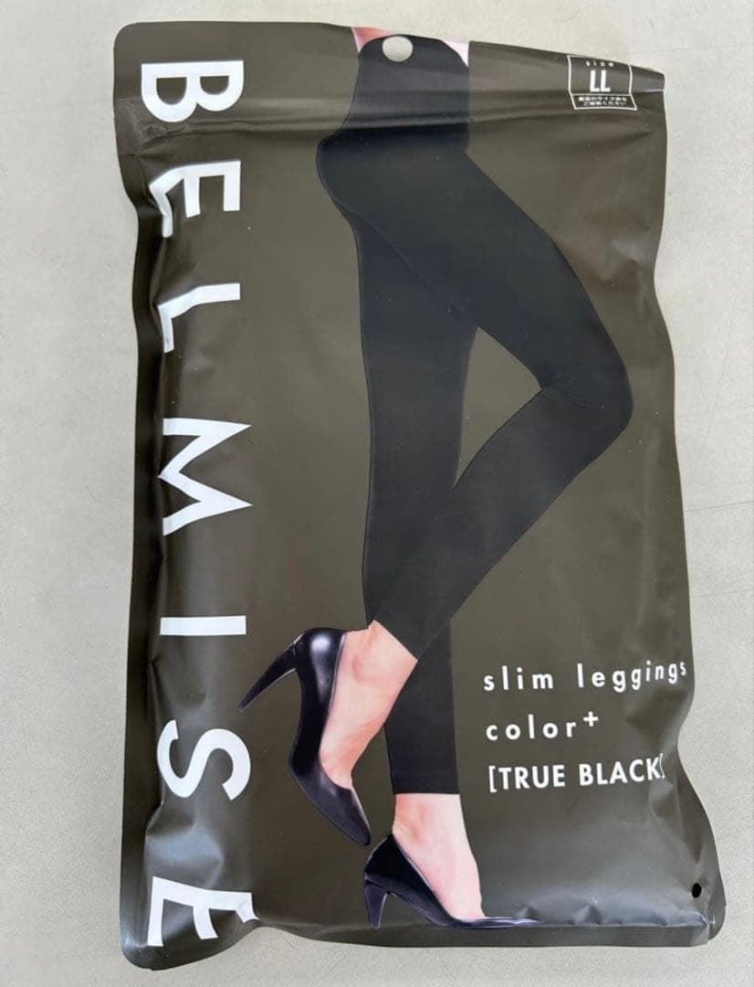 BELMISE スリムレギンス LL TRUE BLACK - メルカリ