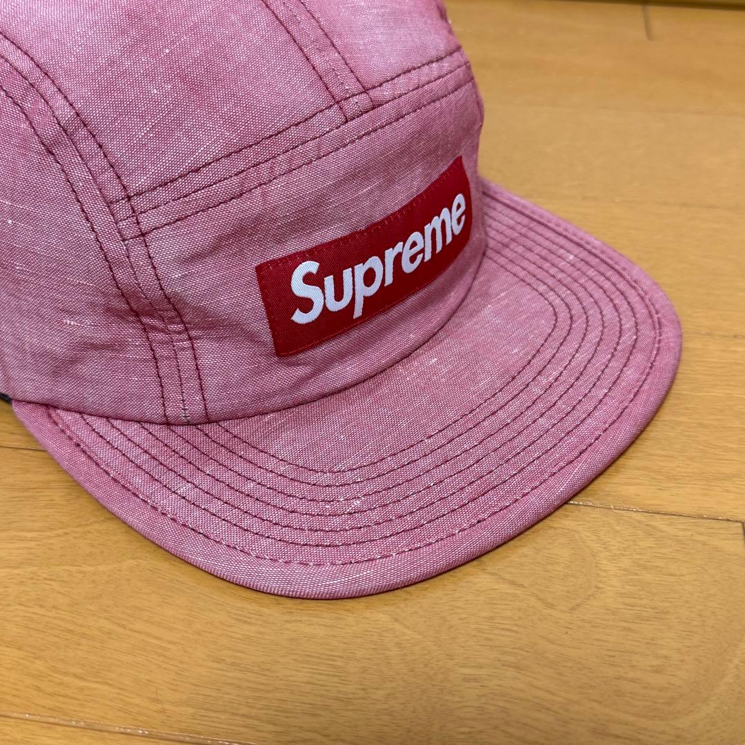 Supreme Supreme Melange Camp Cap レッド 13ss Melange Camp Cap
