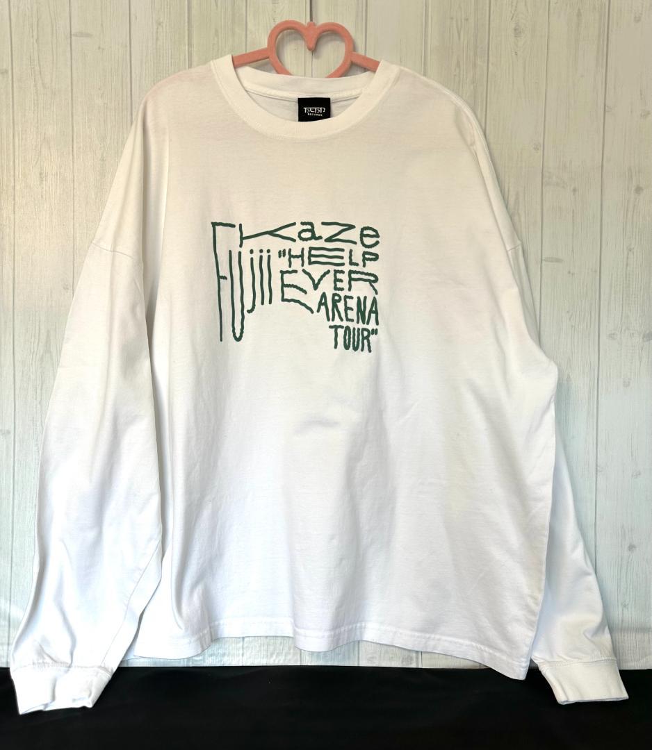 藤井風 HELP EVER ARENA TOUR Tシャツ ロンT(XL) - メルカリ
