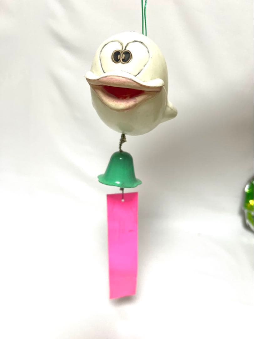 オバケのQ太郎 オバＱ 風鈴 （バンダイ マスダヤ 怪物くん ポピー 昭和レトロ Yahoo!オークション - オバケのQ太郎 風鈴 当時物 オバQ 昭和レトロ 藤