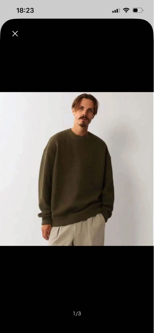 crepuscule × Steven Alan 鹿の子ニット クレプスキュール crepuscule × Steven Alan（クレプスキュールスティーブン アラン