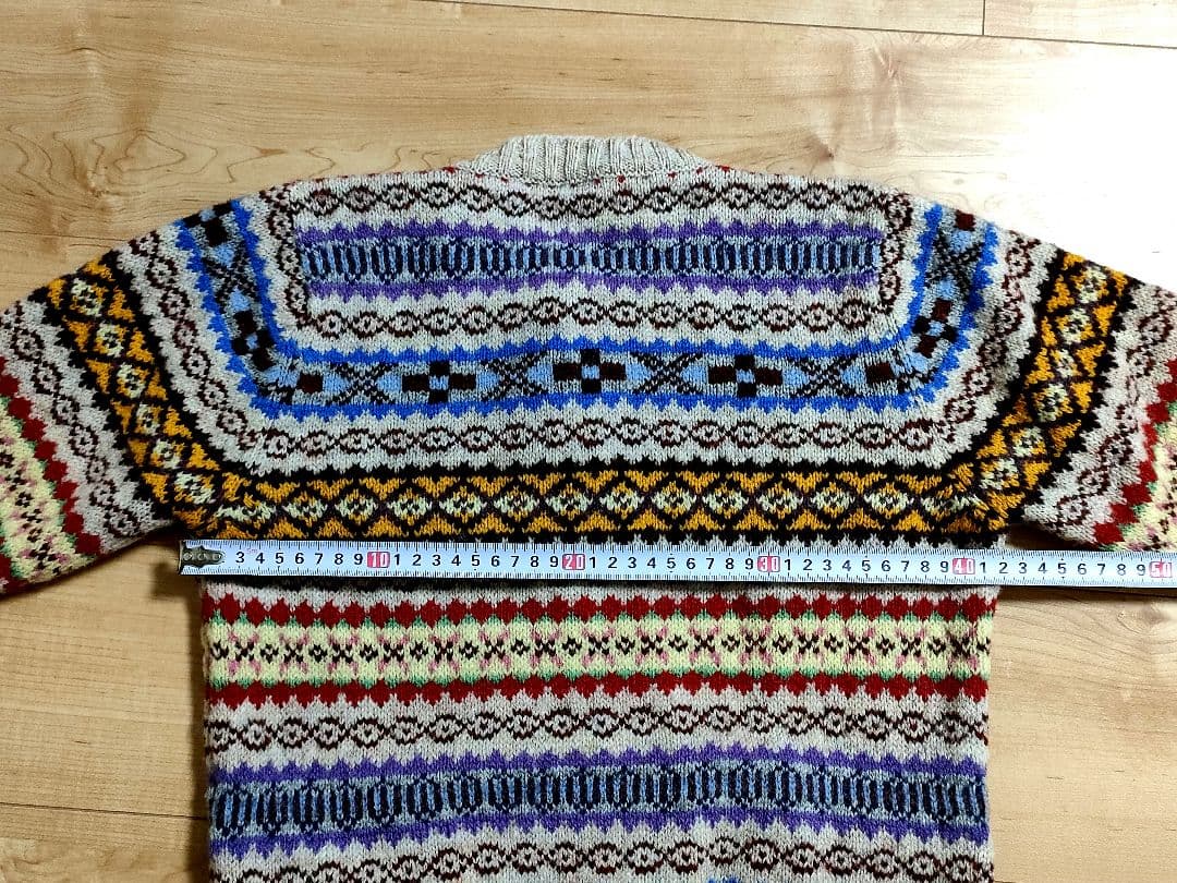 Jamieson's fennica beams別注 ラウンドカラーカーディガン - メルカリ