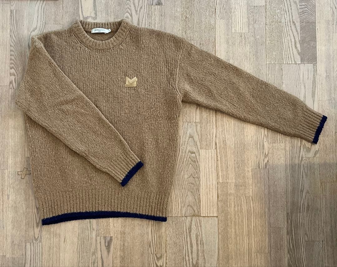 ☆極美品！☆MAISON KITSUNÉ ベージュ　ニットセーター　Mサイズ 楽天市場】MAISON KITSUNE メゾン キツネ トップス ニット セーター