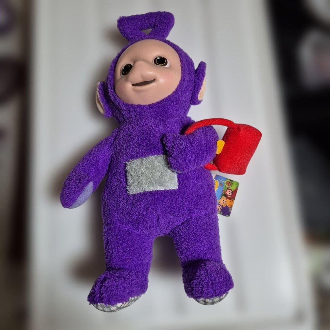 テレタビーズ BIG ぬいぐるみ ティンキー·ウィンキーとお気に入りの