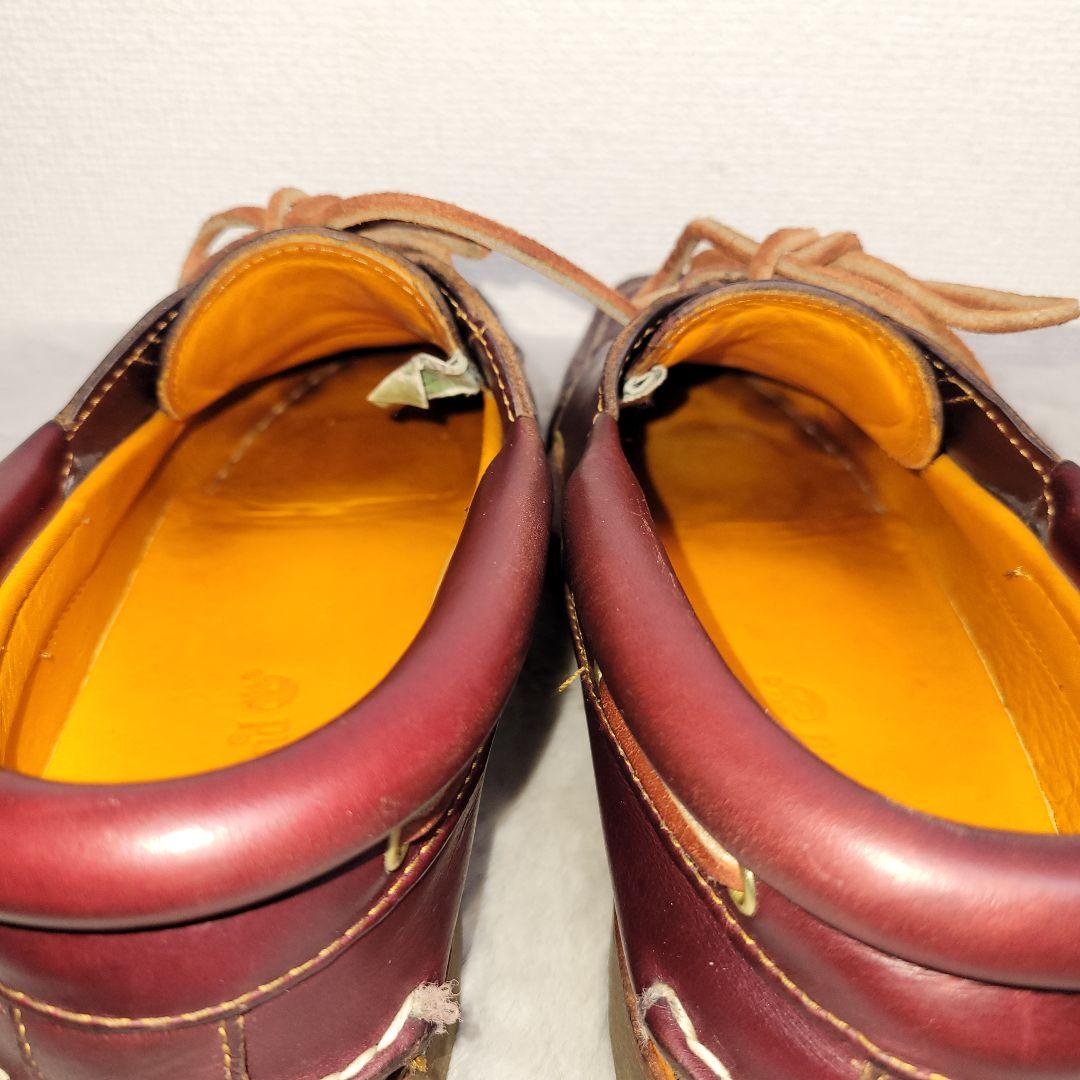 美品✨ Timberland 27.0 デッキシューズ ラバーアウトソール - メルカリ