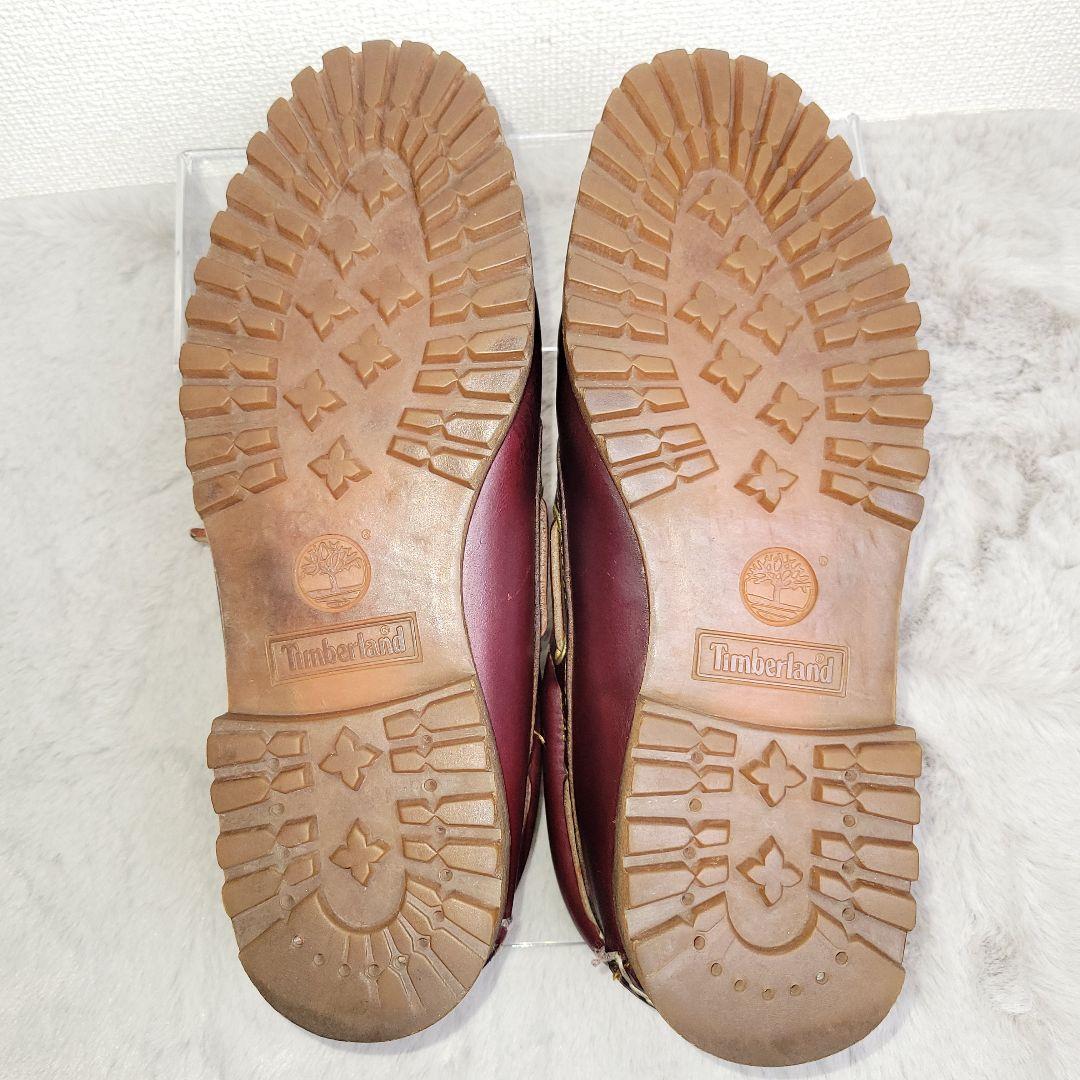 美品✨ Timberland 27.0 デッキシューズ ラバーアウトソール - メルカリ