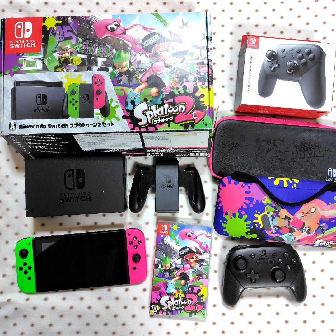 Switch　本体　スプラトゥーンソフト付き Amazon.co.jp: Nintendo Switch スプラトゥーン2セット : ゲーム