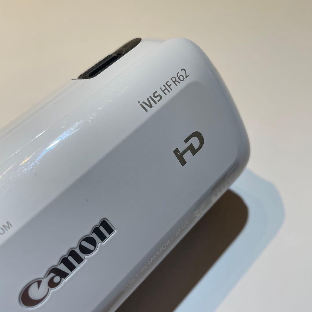Canon デジタルビデオカメラ iVIS HF R62 光学32倍ズーム ブ