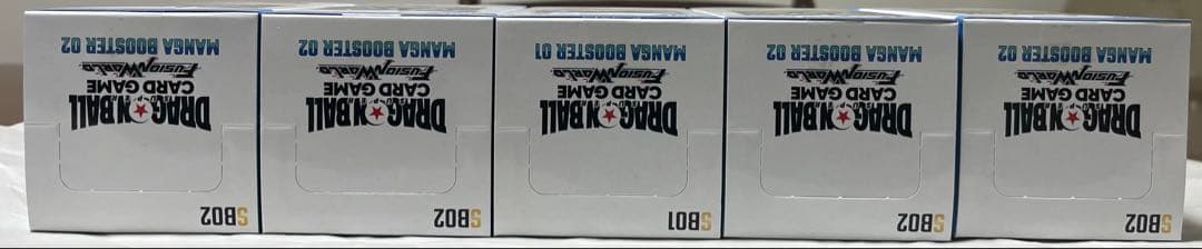 MANGA BOOSTER 01 02 1stアリバーサリーセット テープ付6箱 - メルカリ