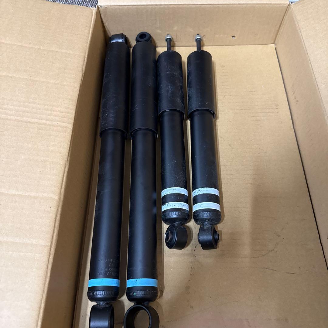 ショックアブソーバー 4本セット 黒 エンジンスワップにも KNリアサス黒220mm ライブディオJ ライブディオ